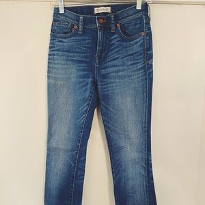 Madewell ‘high riser skinny’ jeans // size 26